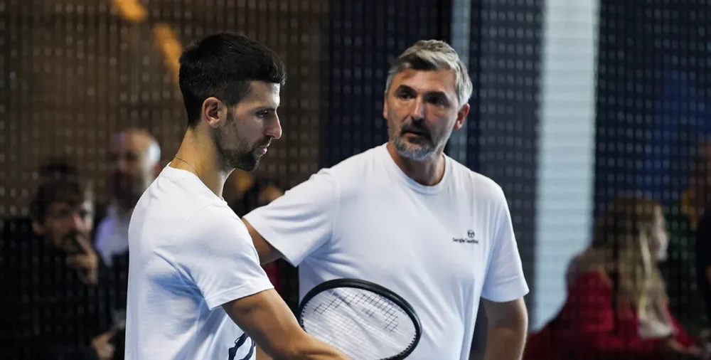 Goran Ivaniševič varuje, aby sme Djokoviča pred rokom 2025 neodpisovali