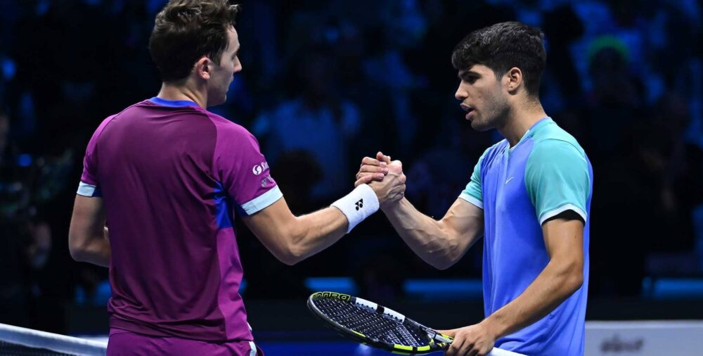 Druhý deň ATP Nitto Finals: Zaskočený Alcaraz a nespokojný Zverev